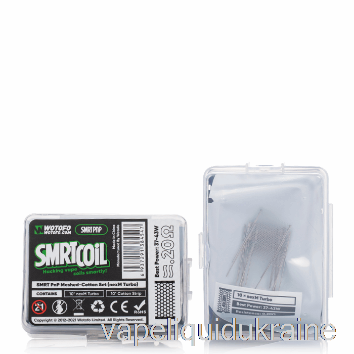 Vape Ukraine Wotofo SMRT Cotton Set [COTTON SET] nexMESH TURBO